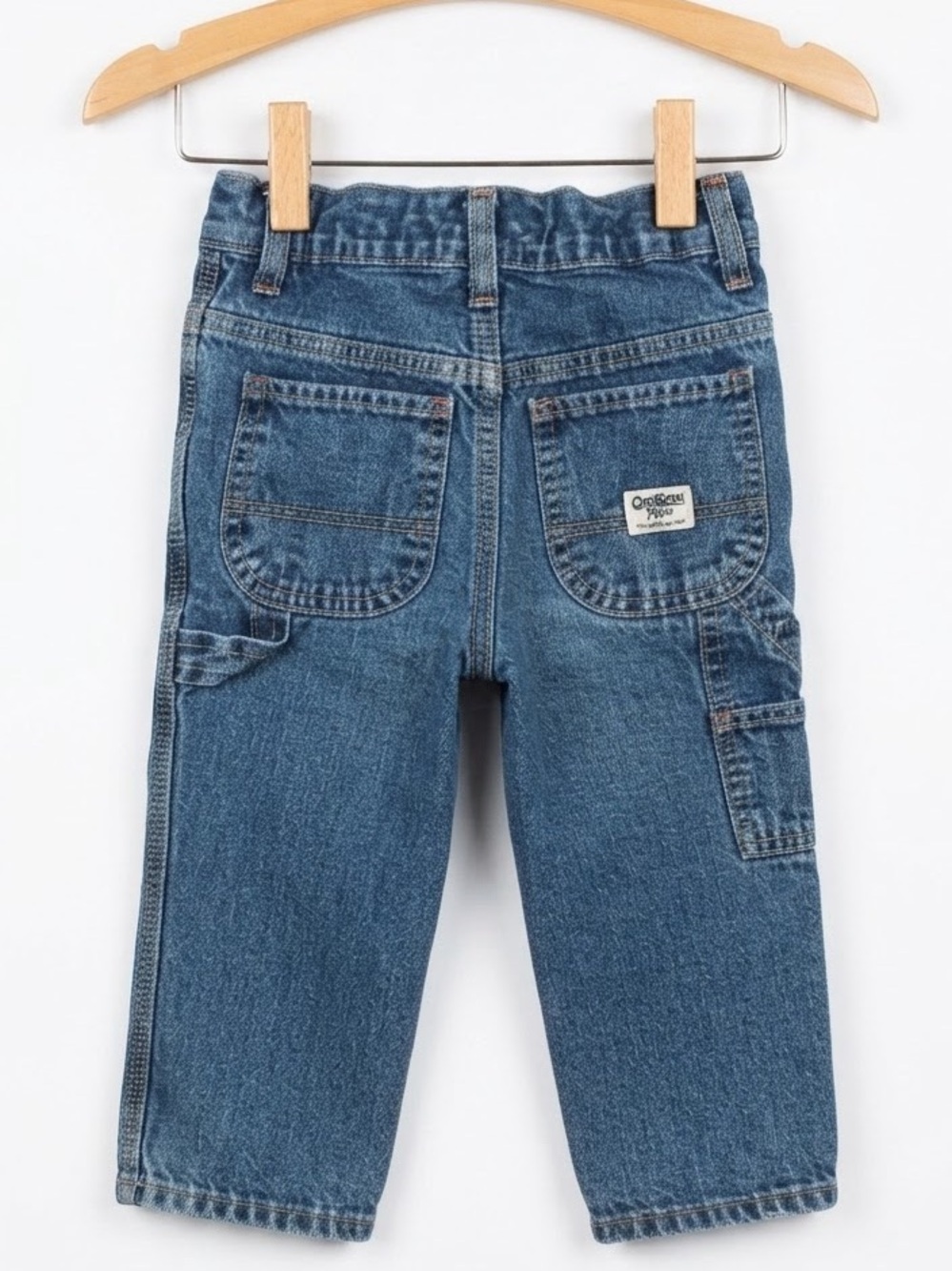 Vintage OshKosh B’Gosh Carpenter Jeans Size 2 Toddler